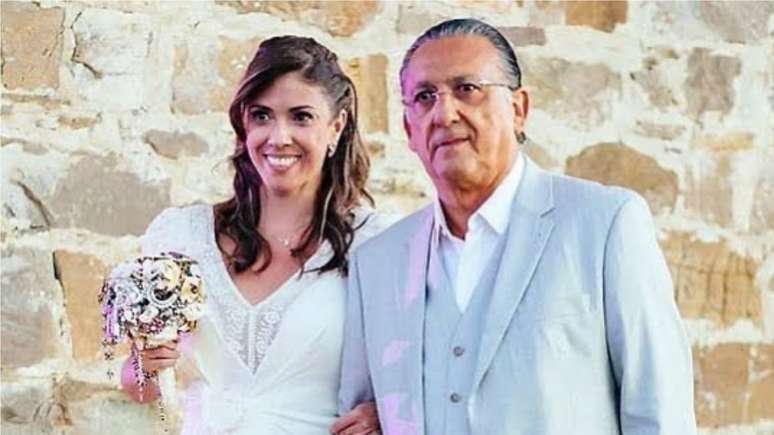 Galvão Bueno E filha mais velha