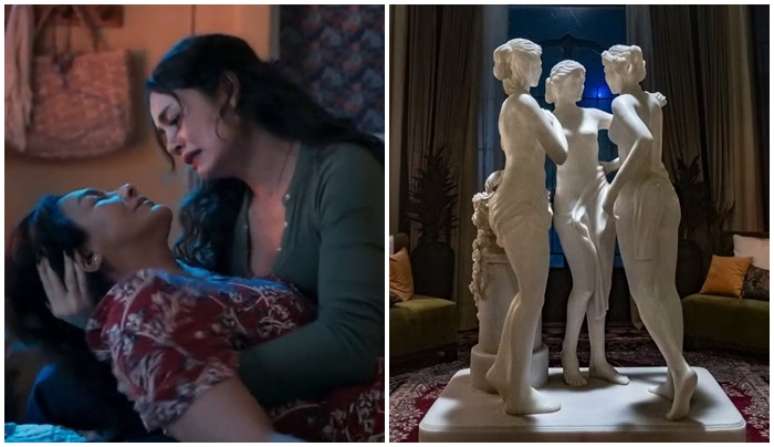 Gerluce (Sophie Charlotte) vai roubar e vender a est&aacute;tua Tr&ecirc;s Gra&ccedil;as para salvar a m&atilde;e e outros doentes da comunidade