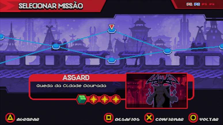 Campanha apresenta fases, chefes e desafios opcionais para os jogadores encararem