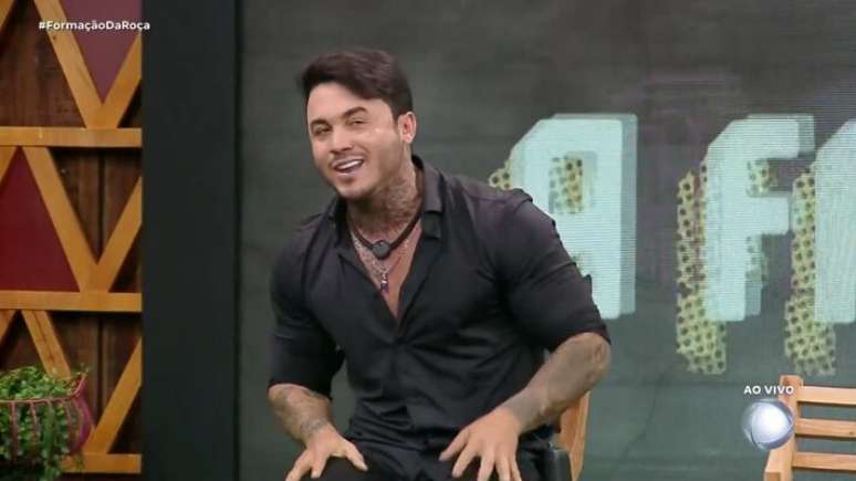 Wallas foi vetado por Duda e n&atilde;o ter&aacute; a chance de escapar da Ro&ccedil;a na disputa pelo t&iacute;tulo de Fazendeiro