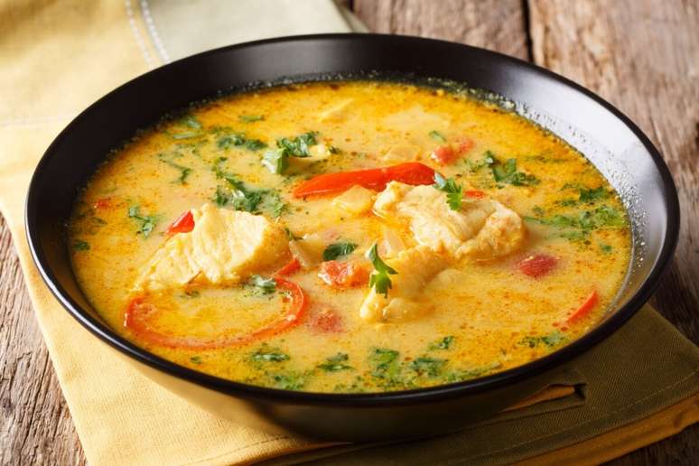 Moqueca de peixe simples 