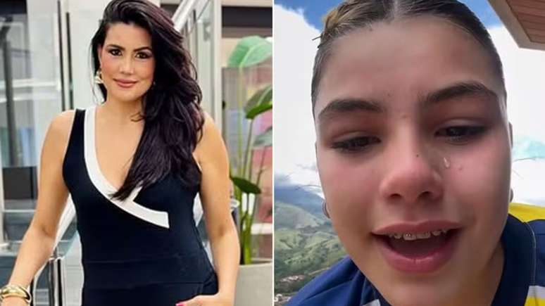 Mariana Felício e filha, Anita