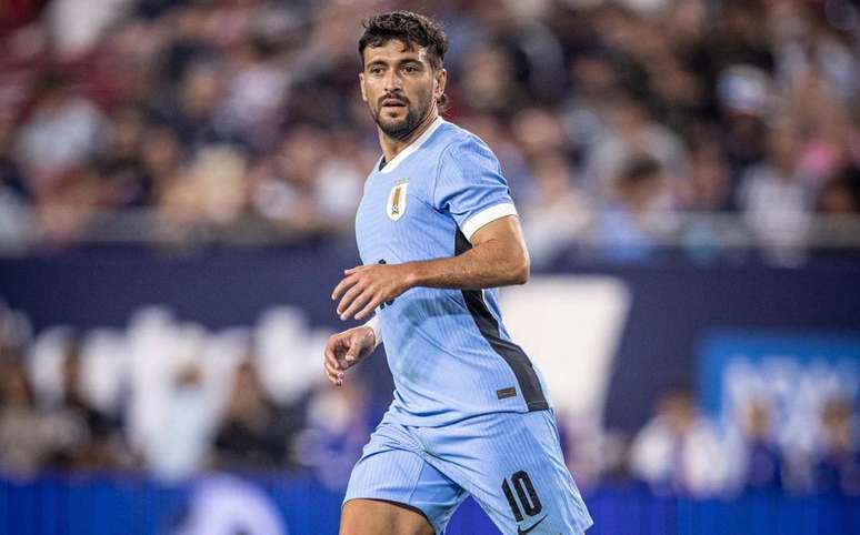 Arrascaeta marcou gola&ccedil;o, mas n&atilde;o evitou vexame do Uruguai contra os EUA &ndash;