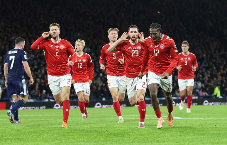 Semifinalista nas Euro de 2020, a Dinamarca vai disputar a repescagem 