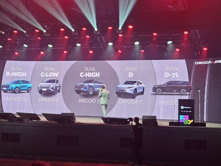 Apresentação da Omoda Jaecoo no Salão do Automóvel