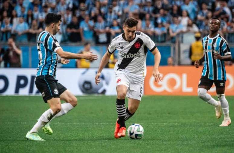 Leandro Amorim/Vasco - Legenda: O Vasco jamais pontuou na Arena. Em 2023, foi derrotado para o Grêmio por 1 a 0