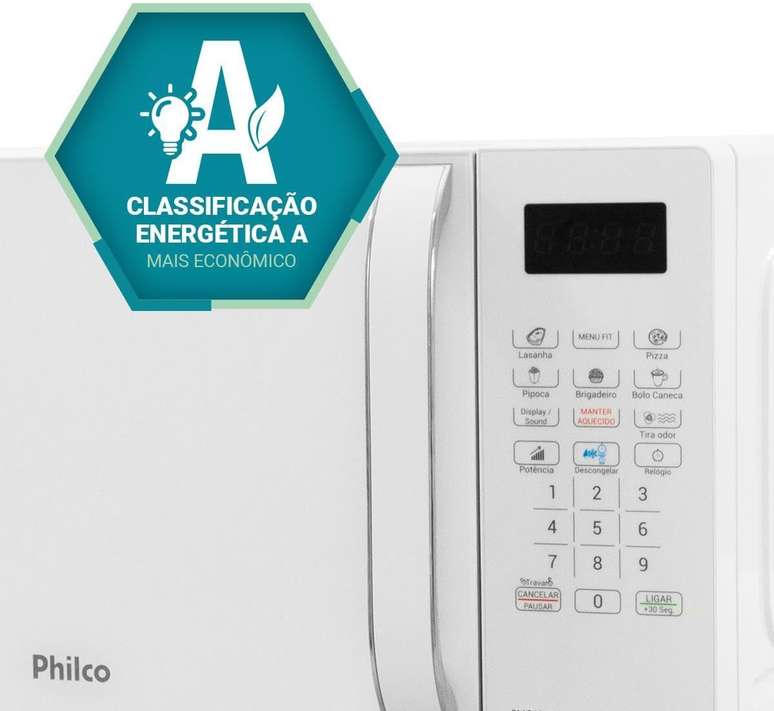 Micro-ondas Philco 20l Branco Pmo23bb 110v 110v