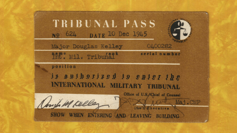 Kelley passou mais de oito meses entrevistando e submetendo a testes os dirigentes nazistas que haviam sido presos pelos aliados