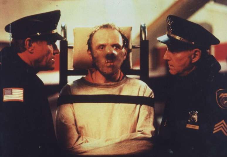 Anthony Hopkins interpretou o serial killer Hannibal Lecter em 'O Sil&ecirc;ncio dos Inocentes'
