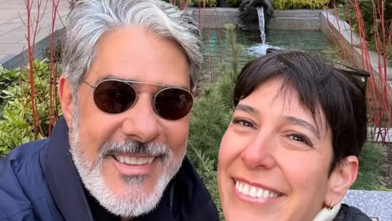 William Bonner e Natasha Dantas