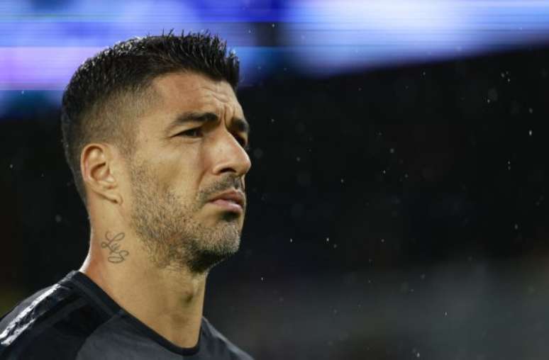 Luis Suárez em ação com a camisa do Inter Miami –