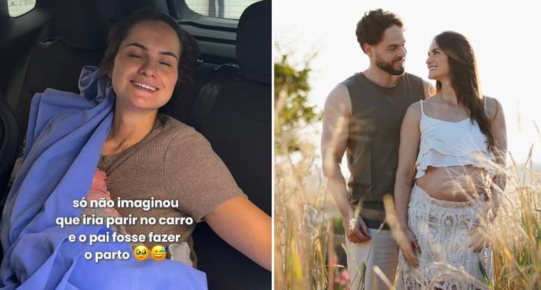 Bárbara relata que parto aconteceu em 50 minutos