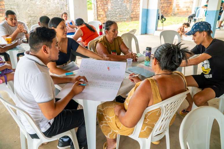 Em Magalhães Barata, assembleias climáticas consideraram a gestão de resíduos como o “principal problema do município”.