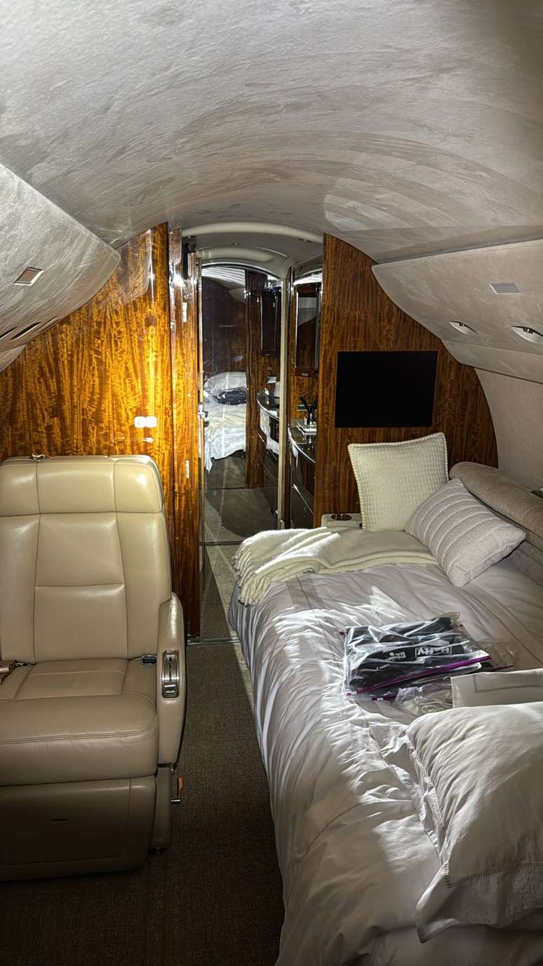 Aeronave é avaliada em R$ 200 milhões