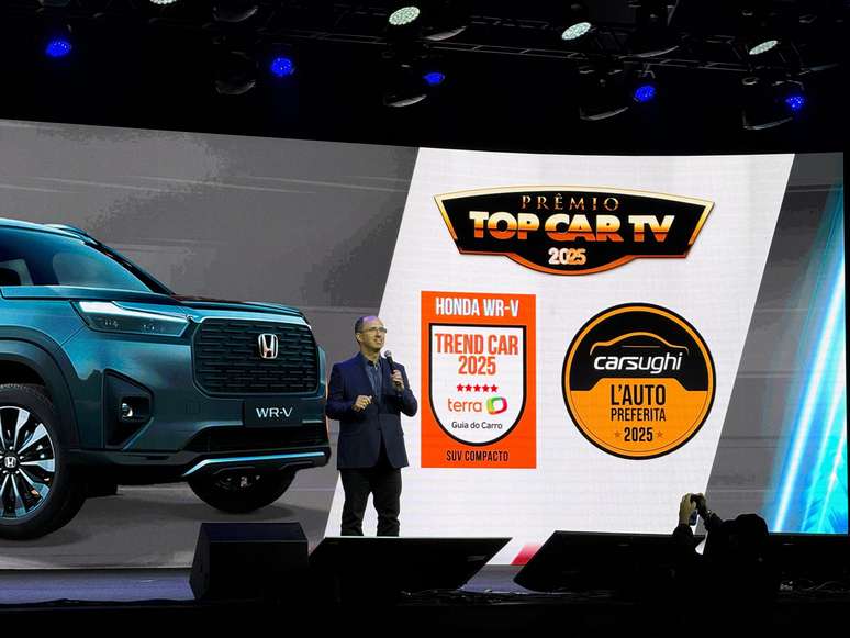 Prêmio Trend Car Terra Guia do Carro: destaque na apresentação da Honda