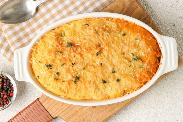 Arroz de forno com lingui&ccedil;a 