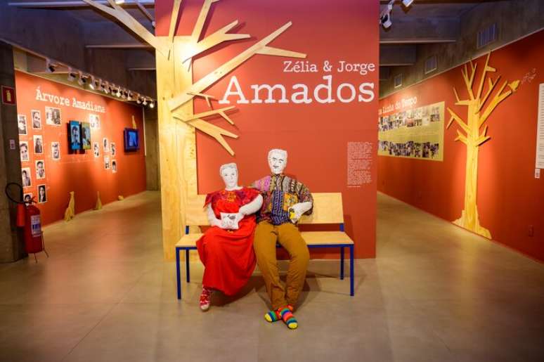 Jorge Amado e Z&eacute;lia Gattai ganham uma exposi&ccedil;&atilde;o na CAIXA Cultural S&atilde;o Paulo.