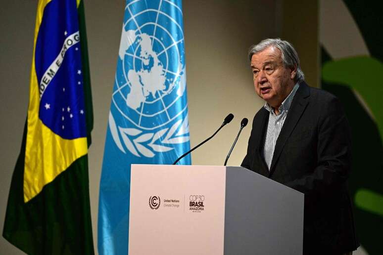 Guterres pediu soluções sobre crise climática na COP30