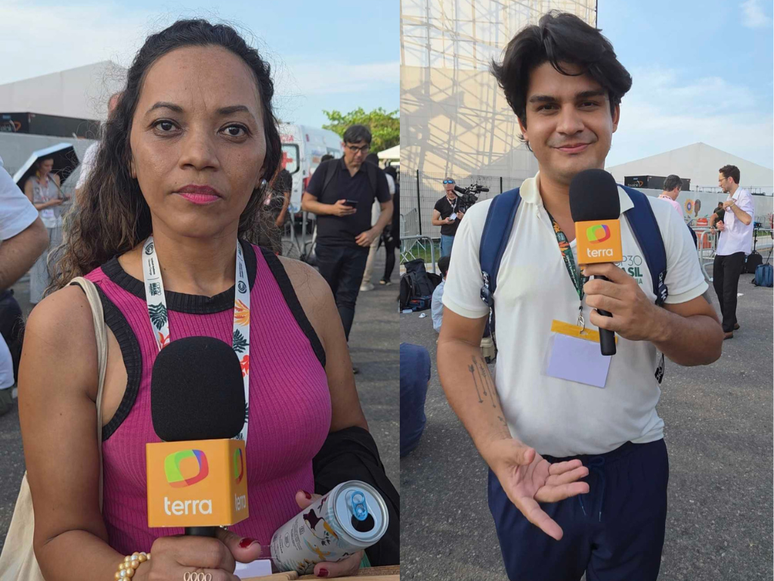 Pessoas contam como foi o incêndio na COP