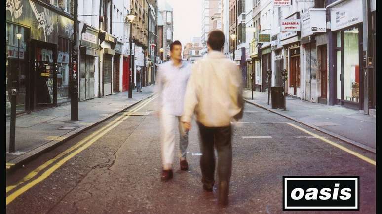 Capa de (What's the Story) Morning Glory?, álbum do Oasis (