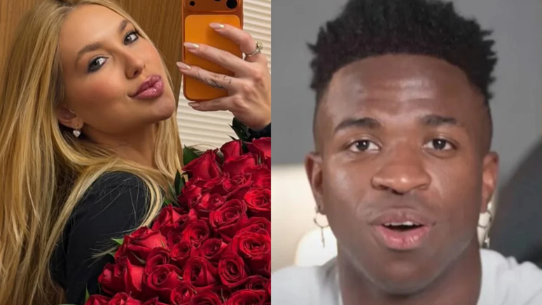 Virginia mostra presente de Vini Jr. e namorado manda recado