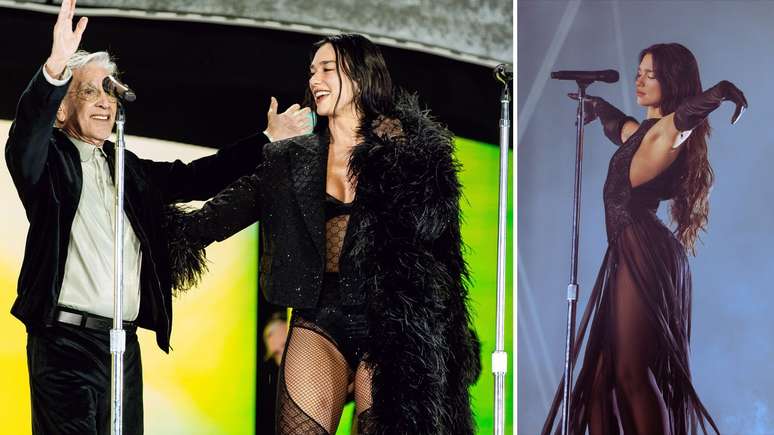Dua Lipa no Brasil (Fotos: Reprodu&ccedil;&atilde;o/Instagram)