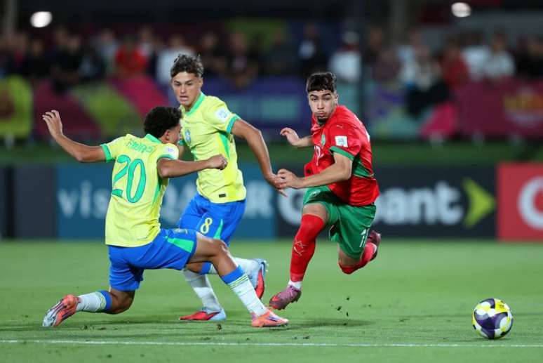 Brasil superou Marrocos e está nas semifinais do Mundial Sub-17.