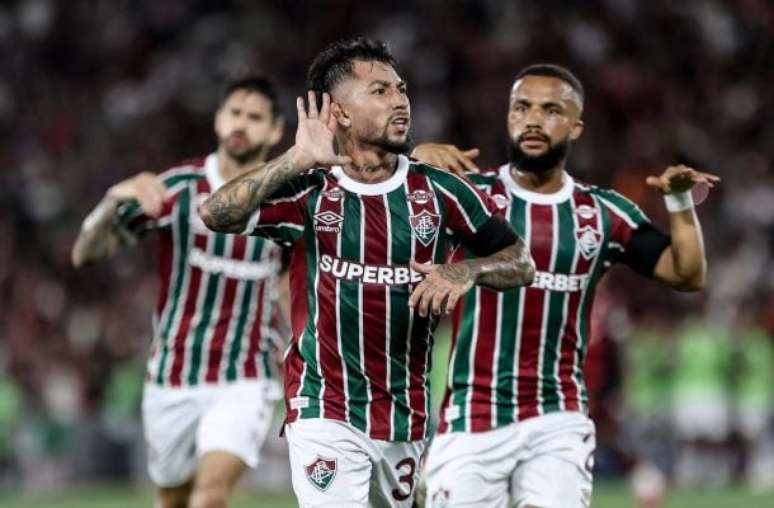 Lucas Merçon/Fluminense - Legenda: Lucho Acosta tem se destacado com a camisa do Fluminense / Jogada10