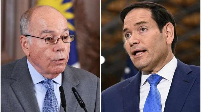 O ministro das Rela&ccedil;&otilde;es Exteriores do Brasil, Mauro Vieira, e o secret&aacute;rio de Estado americano, Marco Rubio, se reuniram em Washington para discutir as tarifas