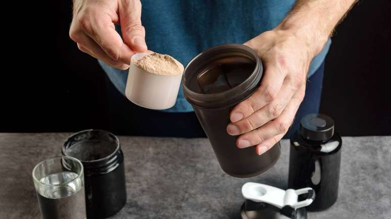 Suplementos para ganhar massa muscular – Foto: Shutterstock