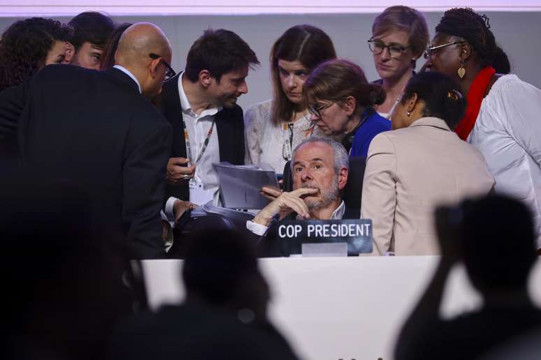 22.11.2025 - Belém - COP30 - Presidente da COP30 durante plenária de encerramento da 30ª Conferência das Partes (COP30)