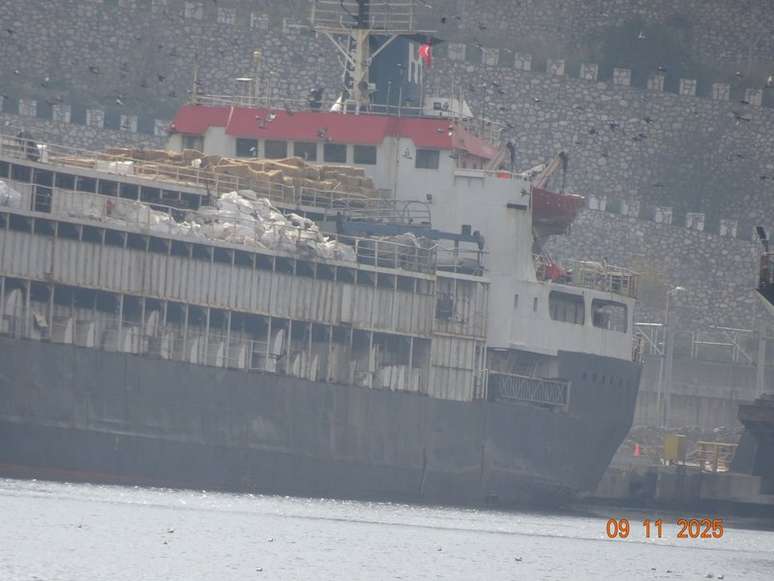 Navios com quase 3 mil vacas inciou viagem de retorno ao Uruguai