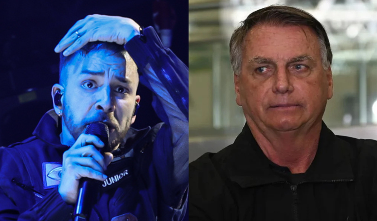 Após grito contra anistia, Junior Lima faz festa de Halloween com filhos e web nota ‘coincidência’ com prisão de Bolsonaro na fantasia do cantor.