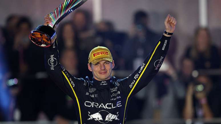 லாஸ் வேகாஸில் வெற்றியைக் கொண்டாடும் மேக்ஸ் வெர்ஸ்டாப்பன்