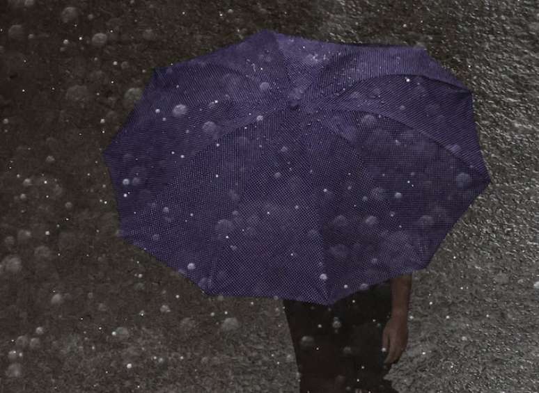 Dia chuvoso em São Paulo.