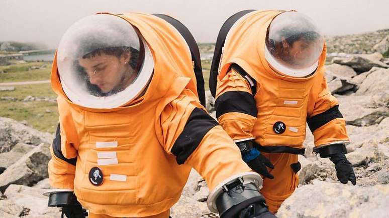 As encostas &iacute;ngremes das montanhas da Su&iacute;&ccedil;a se mostraram perfeitas para o treinamento da pr&oacute;xima gera&ccedil;&atilde;o de astronautas