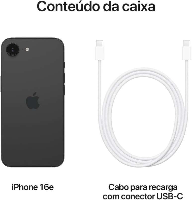 Apple iPhone 16e de 128 GB — Preto