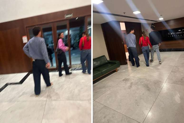 Bruna Marquezine e Shawn Mendes são flagrados em cinema