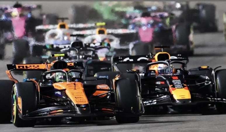 Largada do GP de Las Vegas 2025