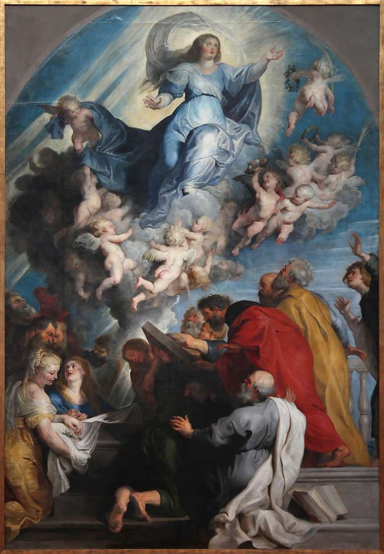 Obra de Rubens, de 1616, retrata a assun&ccedil;&atilde;o da Virgem Maria