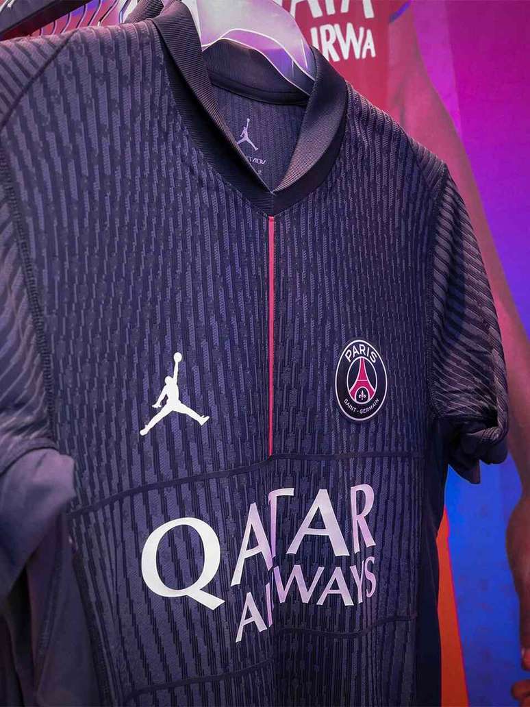 Nova camisa terá patrocínio da marca Jordan –