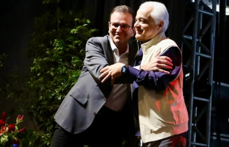 Eduardo Paes e Roberto Medina