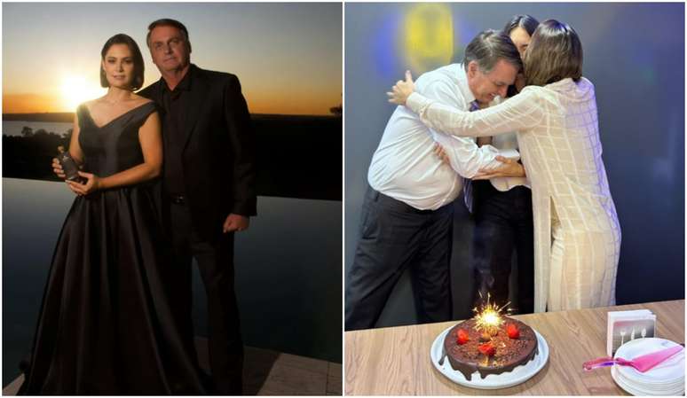 Jair Bolsonaro e Michelle têm juntos uma filha, Laura