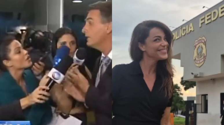 Jornalista humilhada por Bolsonaro volta &agrave; cena e ironiza pris&atilde;o