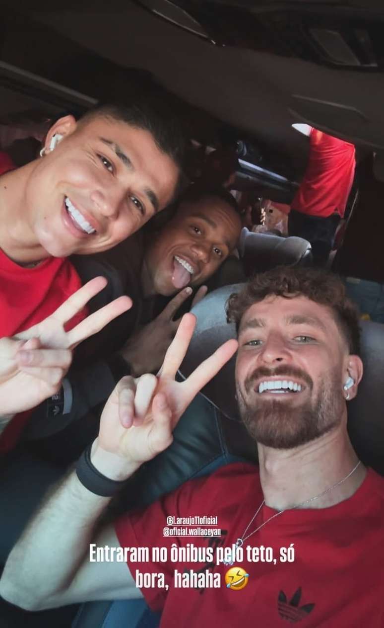 L&eacute;o Pereira compartilhou nas redes sociais &ndash;