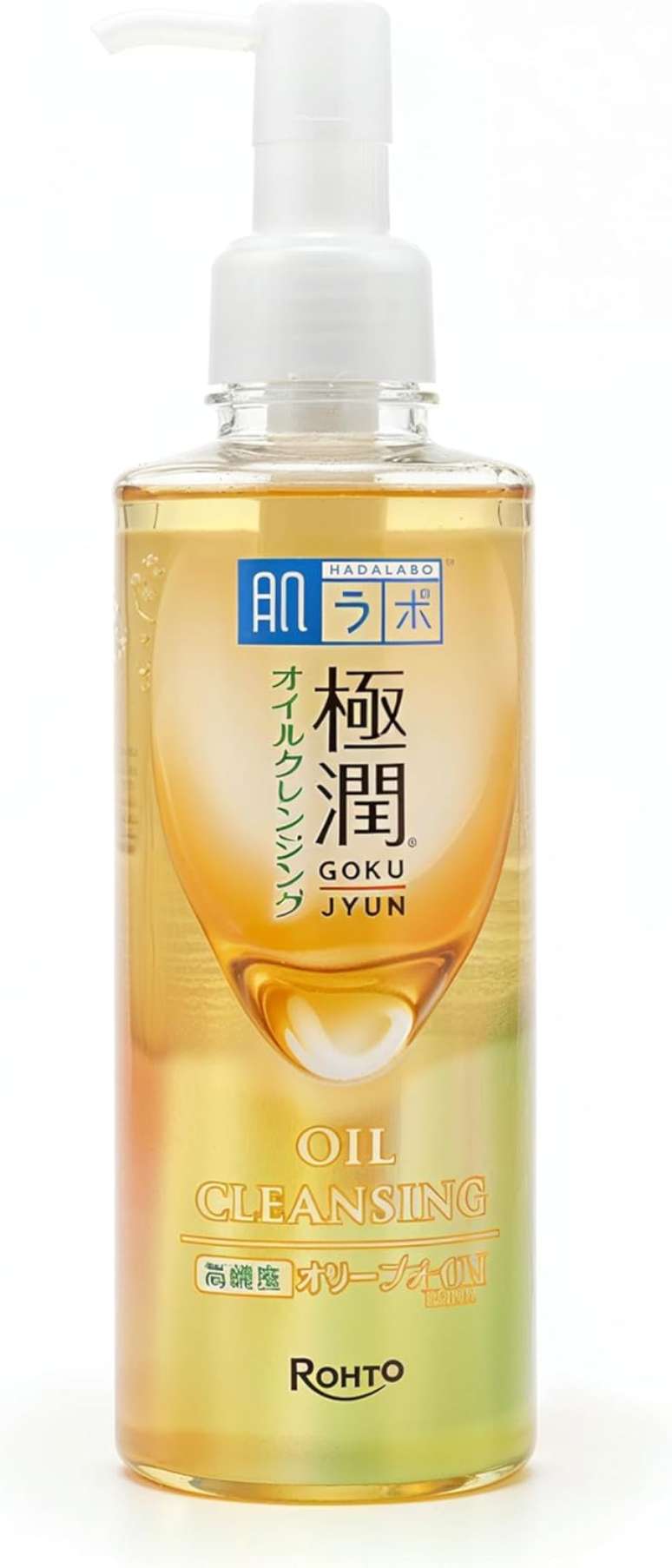 Gokujyun Oil Cleasing - Óleo Removedor de Maquiagem com Ácido Hialurônico 200ml, Hada Labo