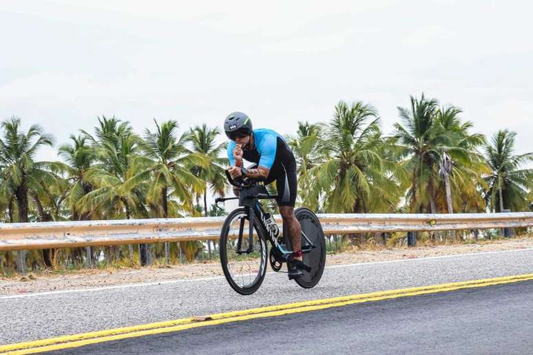 Professionals and amateurs will compete in the 1.9 km swim in the Ironman 70.3 Championships 