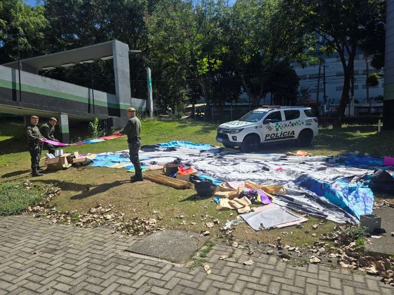 Opera&ccedil;&atilde;o para combater a fabrica&ccedil;&atilde;o, comercializa&ccedil;&atilde;o, transporte e soltura de bal&otilde;es na Grande S&atilde;o Paulo, em setembro.