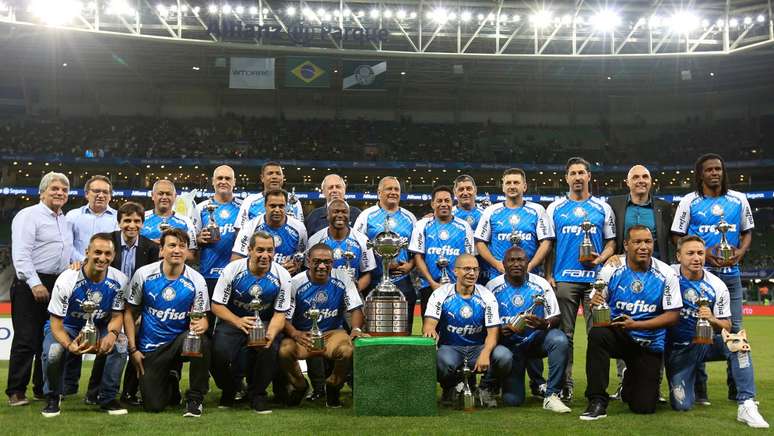 Palmeiras praises the 1999 Libertadores champions
