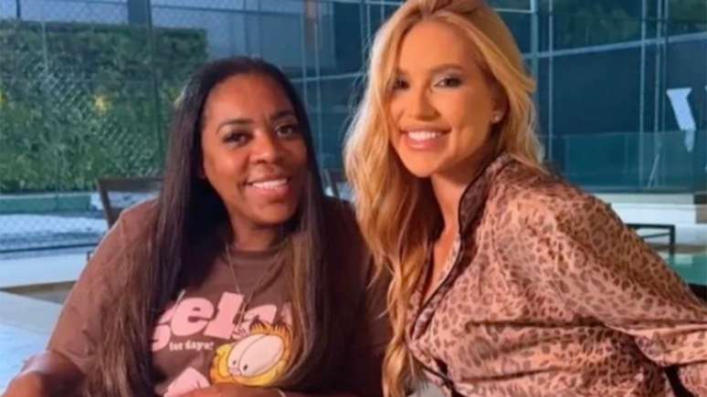 Virginia Fonseca e sogra, Fernanda Cristina, mãe de Vini Jr.